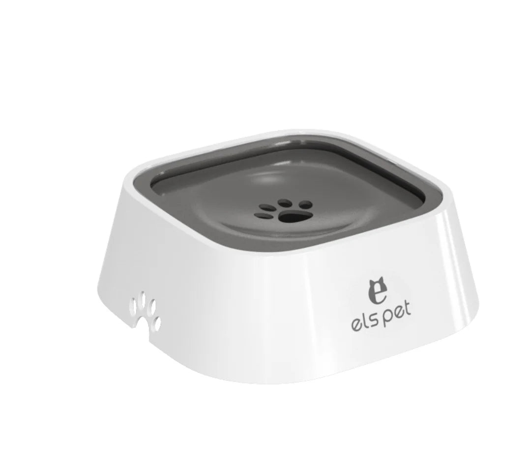 No Spill Dog Water Bowl with Floating Disk