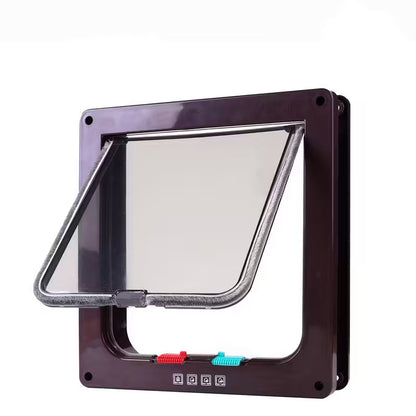 Smart Cat Flap & Dog Door (4-Way Locking)