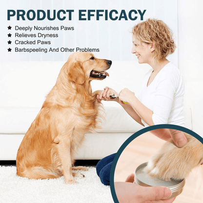 60g ELAIM Paw Balm for Dogs & Cats - Protects, Heals & Moisturizes Paws and Noses, Natural Ingredients like Aloe Vera & Coconut Oil, Ideal for Cracked Pads & Hot Pavement, Dog Paw Balm