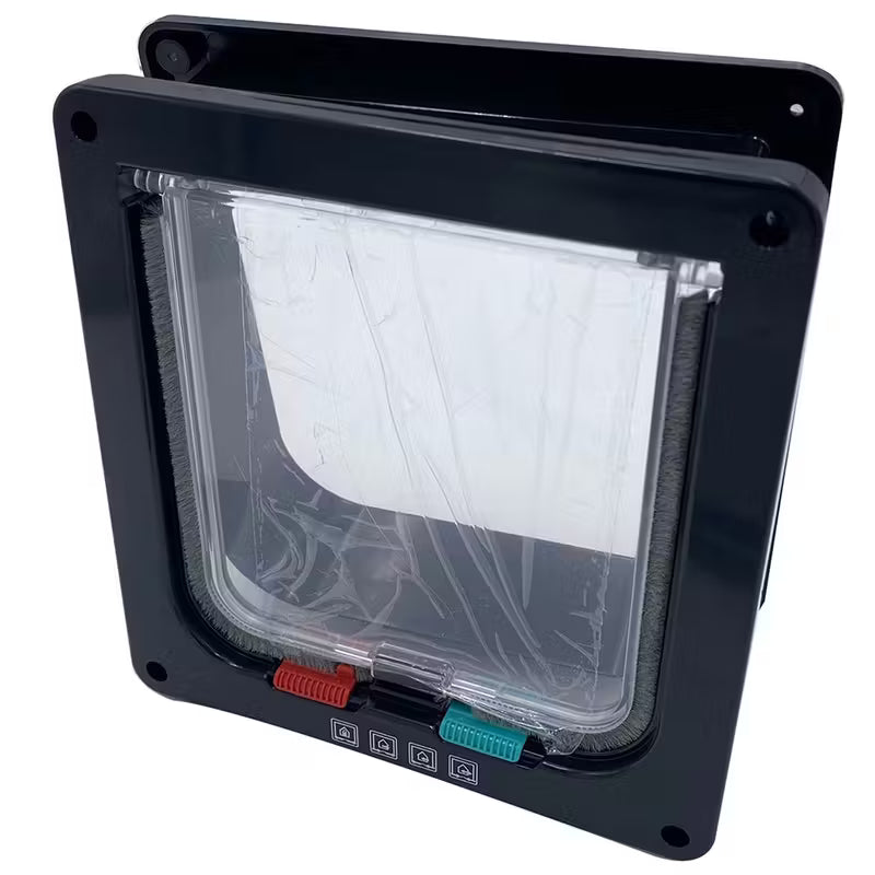 Smart Cat Flap & Dog Door (4-Way Locking)