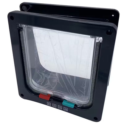 Smart Cat Flap & Dog Door (4-Way Locking)