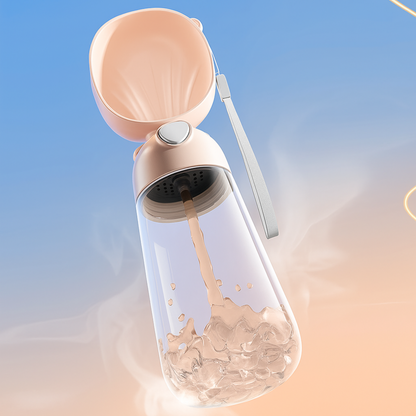 Portable Pet Water & Food Dispenser