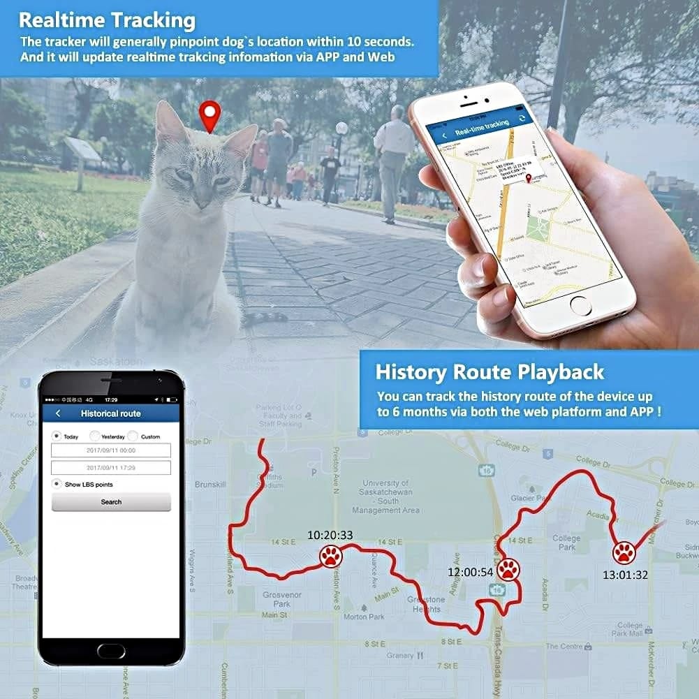 Cat & Dog GPS Tracker