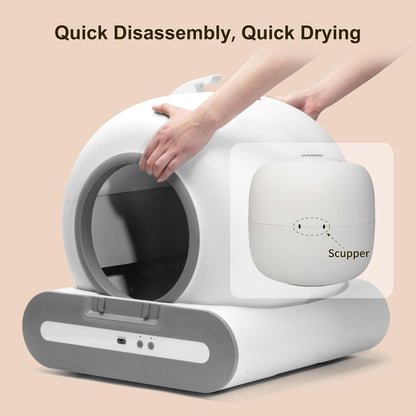 Automatic Self-Cleaning Cat Litter Box