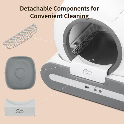 Automatic Self-Cleaning Cat Litter Box