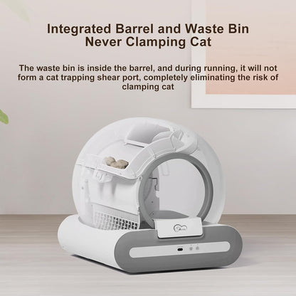 Automatic Self-Cleaning Cat Litter Box