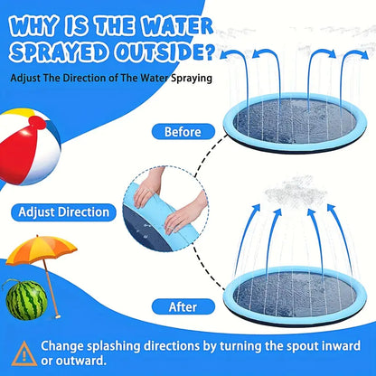 Summer Pet Splash Pad: Ultimate Cooling Fun for Dogs