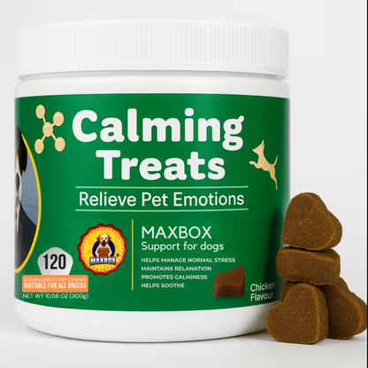 Calming Dog Treats - Natural Stress Relief Chews