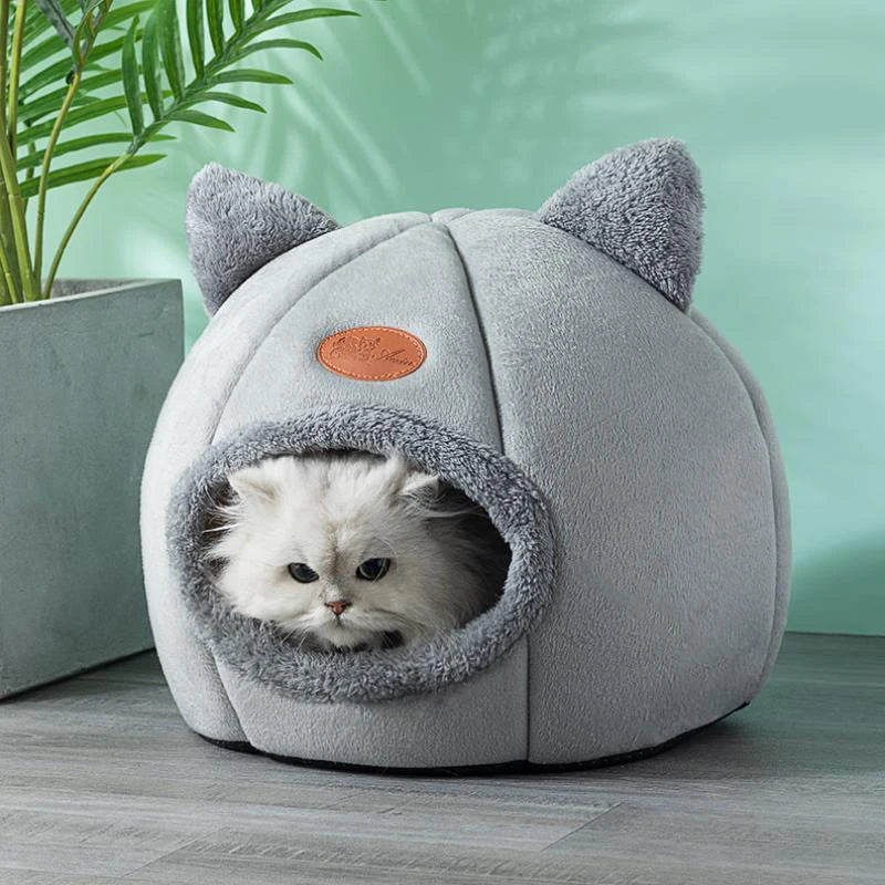 Cozy  Cat Cave Bed - Warm Pet Nest