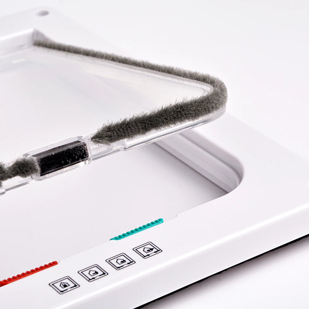 Smart Pet Door with 4-Way Locking for Cats and Dogs