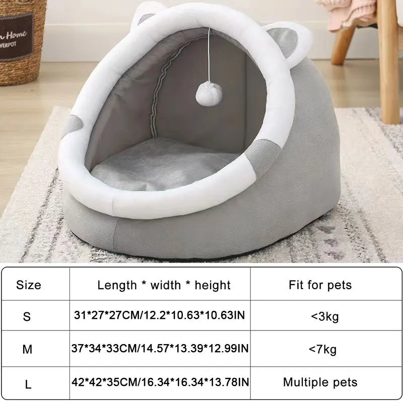 Cat Tent Bed with Soft Cushion