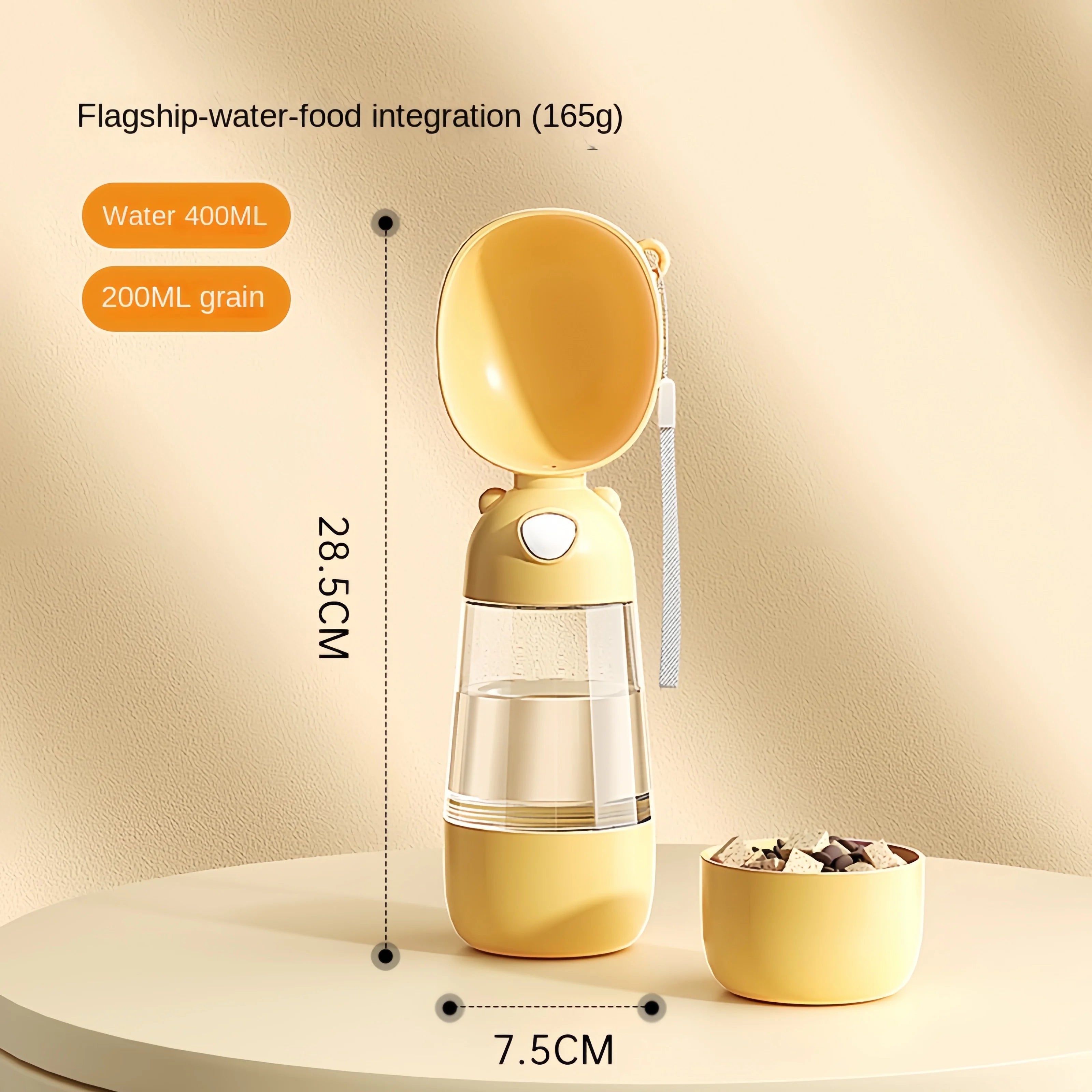 Portable Pet Water & Food Dispenser