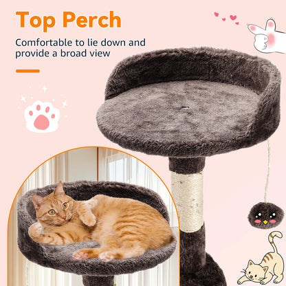 Ultimate Multi-Level Cat Tree with Scratching Posts