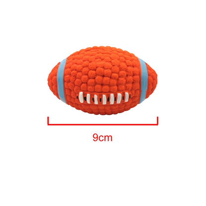 Interactive Squeaky Latex Pet Ball for Dogs