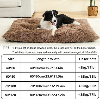 Luxurious Plush Pet Bed
