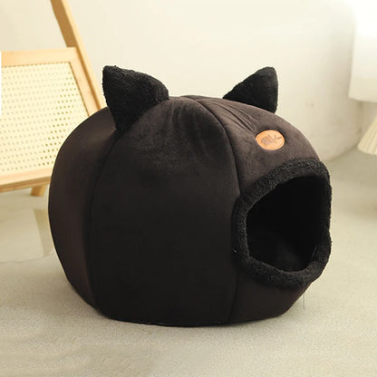 Cozy  Cat Cave Bed - Warm Pet Nest