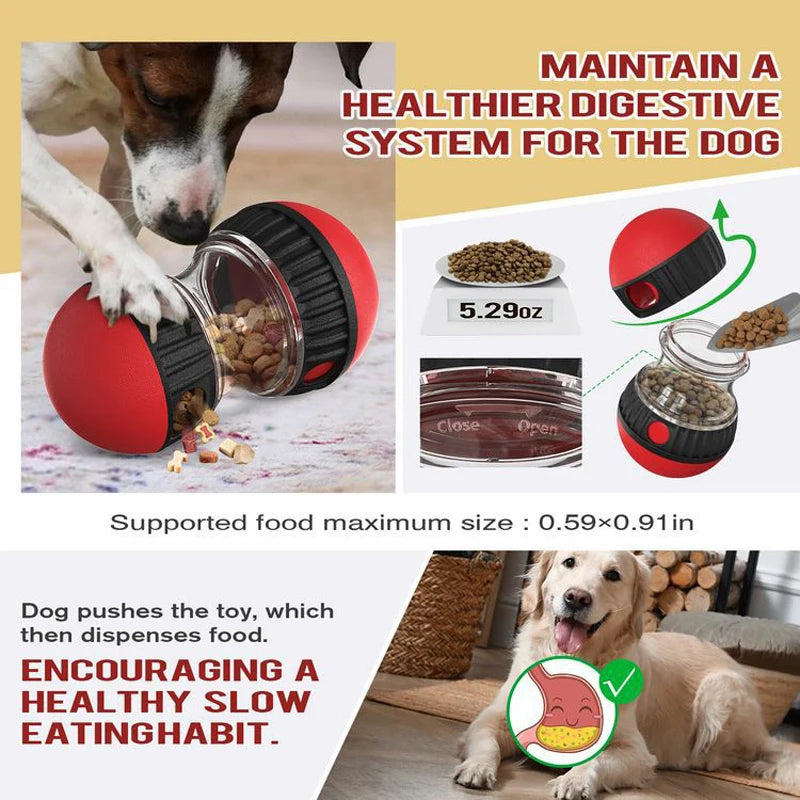 Interactive Slow Feeder Dog Toy for All Sizes - IQ Enhancing Fun