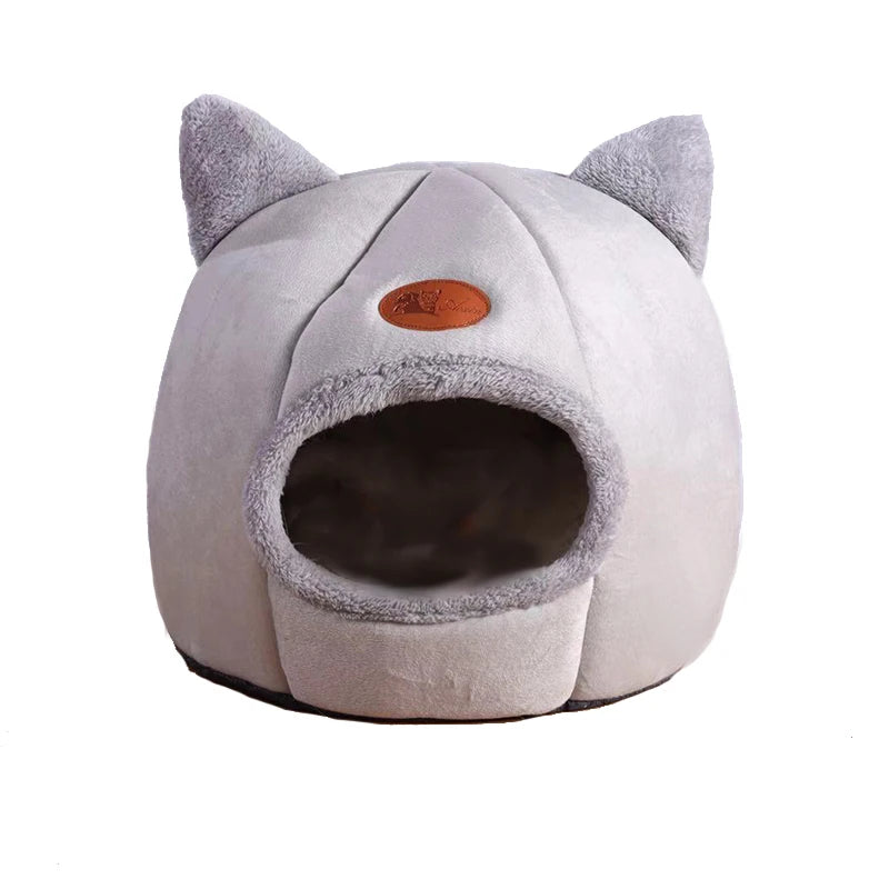 Cozy  Cat Cave Bed - Warm Pet Nest