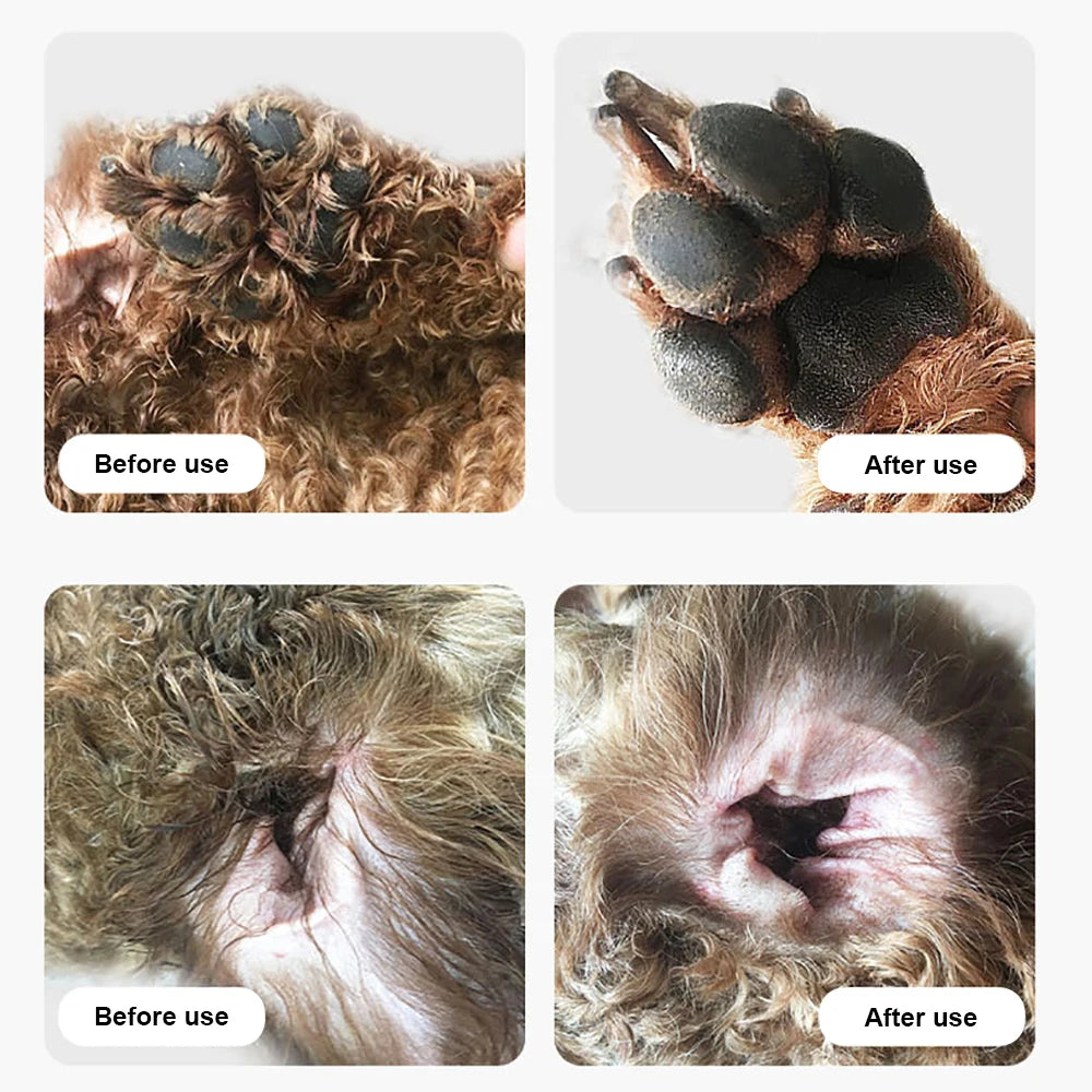 Professional Pet Hair Trimmer with LED Light