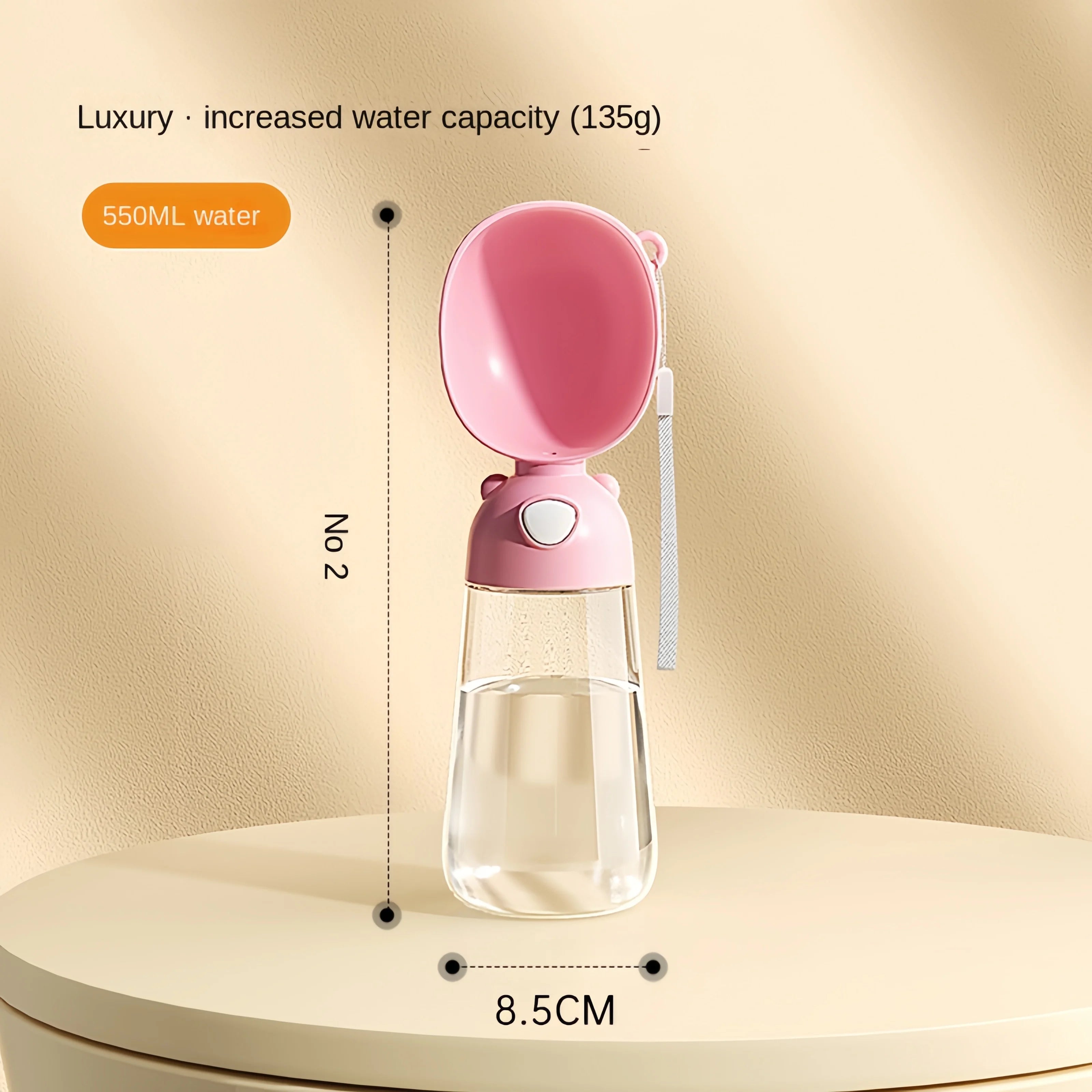 Portable Pet Water & Food Dispenser