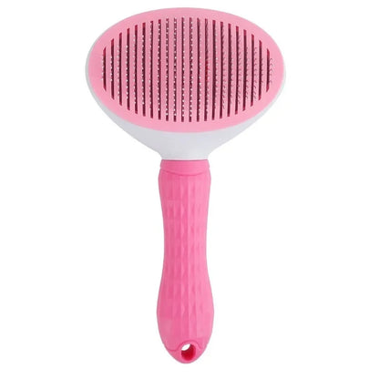 Self-Cleaning Pet Hair Remover Brush for Dogs & Cats