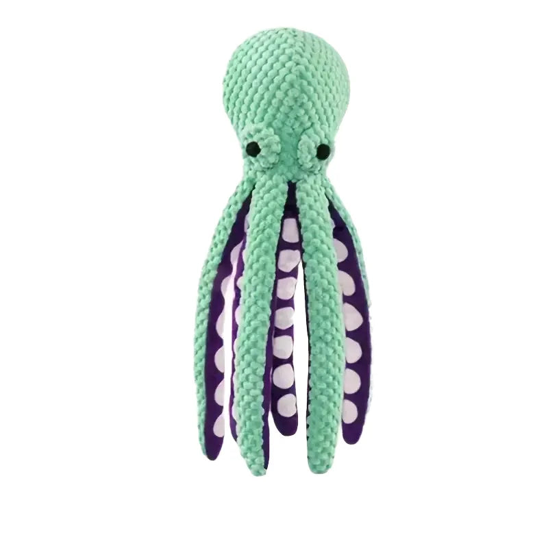Interactive Octopus Plush Chew Toy for Dogs