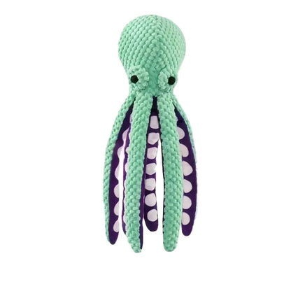Interactive Octopus Plush Chew Toy for Dogs