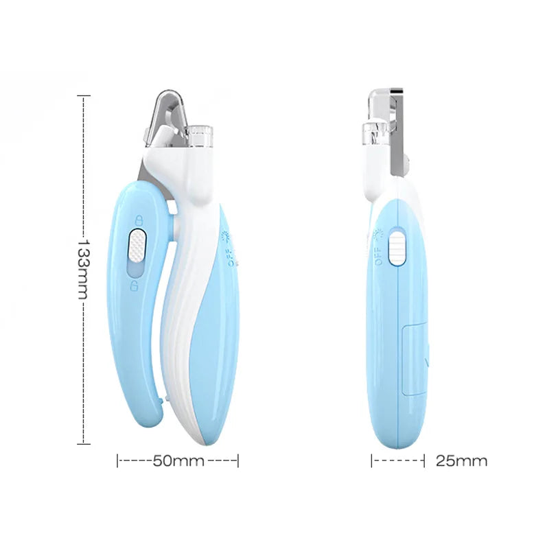 LED Pet Nail Clippers - Safe & Precise Grooming