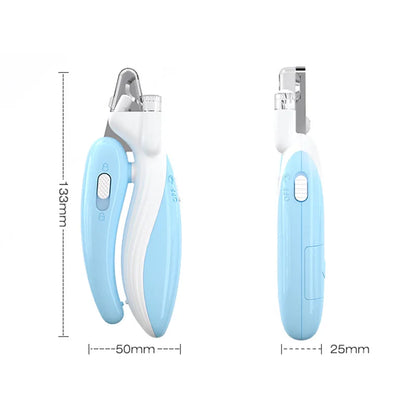 LED Pet Nail Clippers - Safe & Precise Grooming