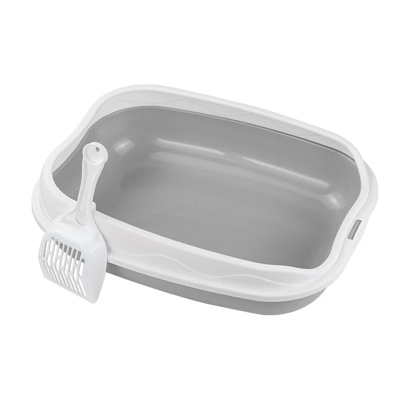 Spatter-Proof Cat Litter Box - Ultimate Cleanliness