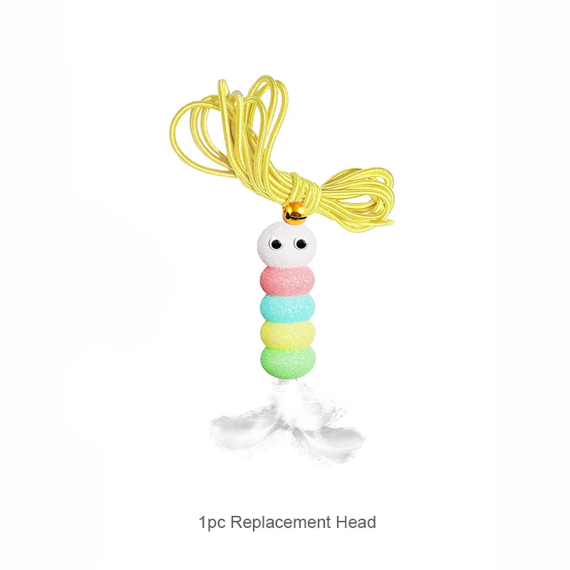 BOOTEELY Electric Cat Teaser Feather Toy