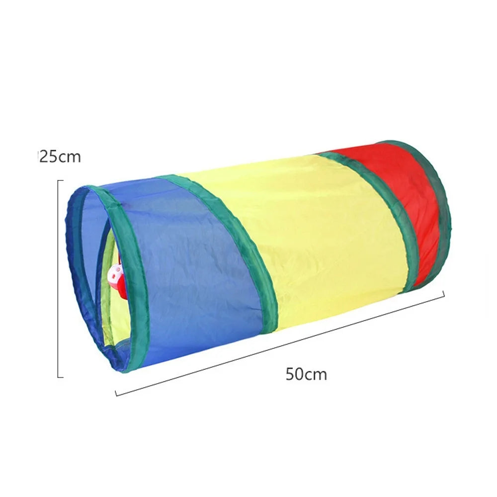 Interactive Cat Play Tunnel - Portable & Collapsible Fun
