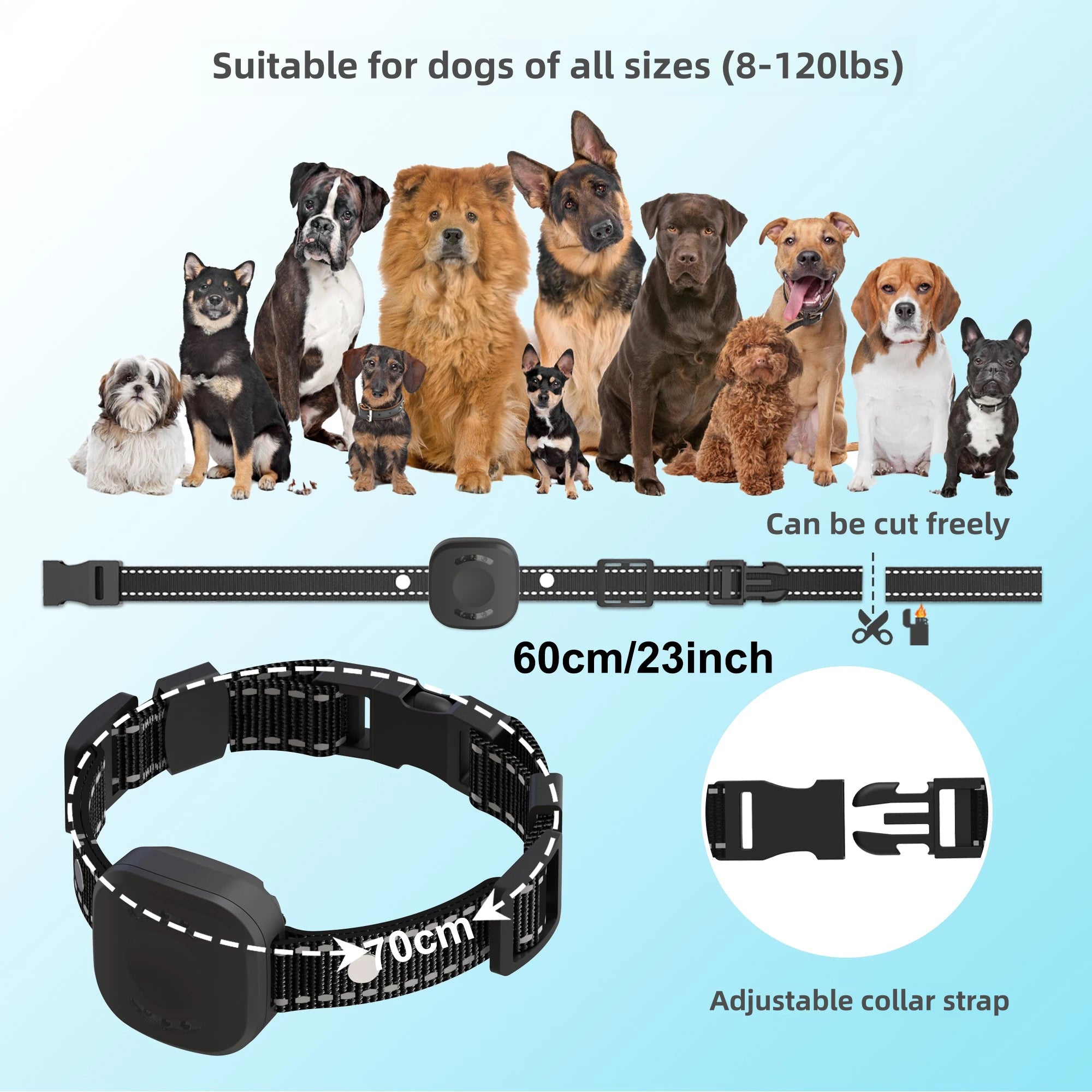 Ultimate 480m Wireless Dog Fence - Waterproof & Rechargeable