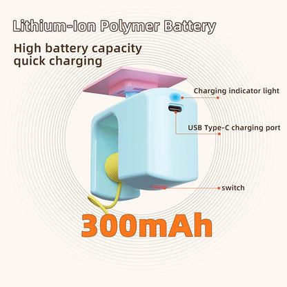 BOOTEELY Electric Cat Teaser Feather Toy