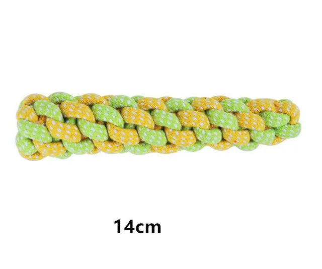 Interactive Cotton Rope Dog Toys - Fun & Dental Care