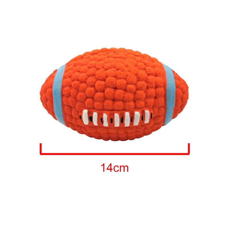 Interactive Squeaky Latex Pet Ball for Dogs
