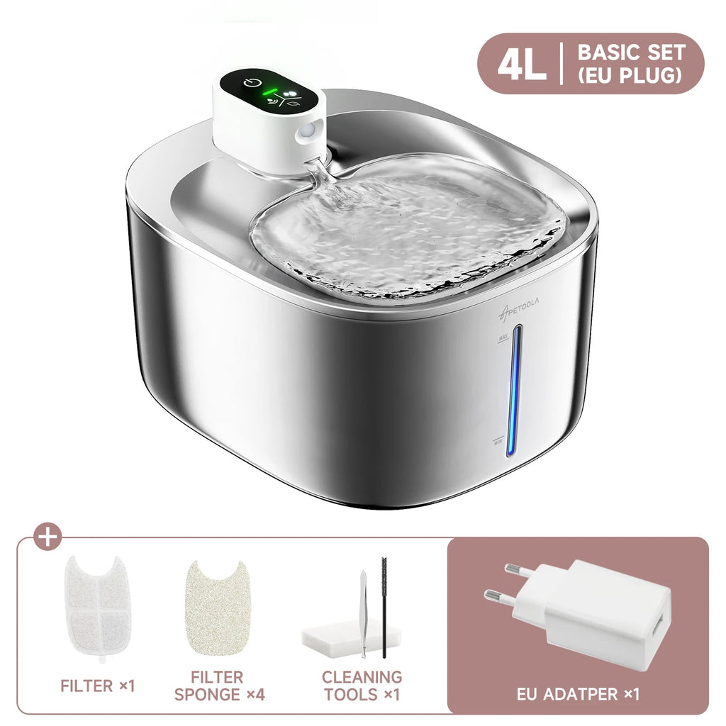 Wireless 4L Cat Water Fountain
