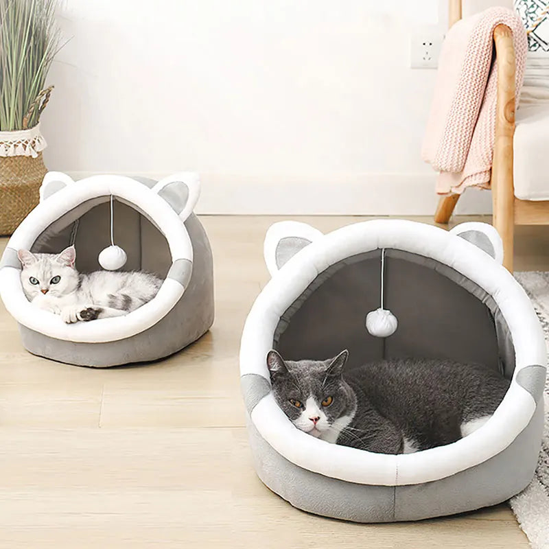 Cat Tent Bed with Soft Cushion