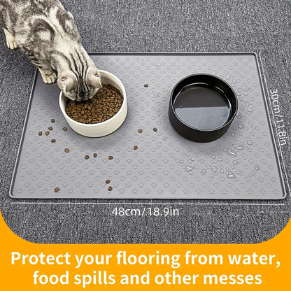 Silicone Anti Spill Feeding Mat