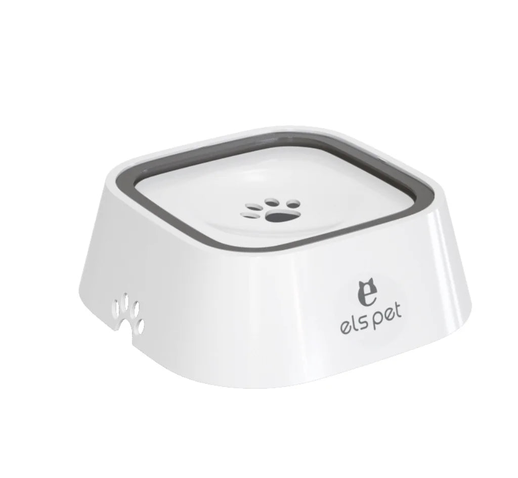 No Spill Dog Water Bowl with Floating Disk