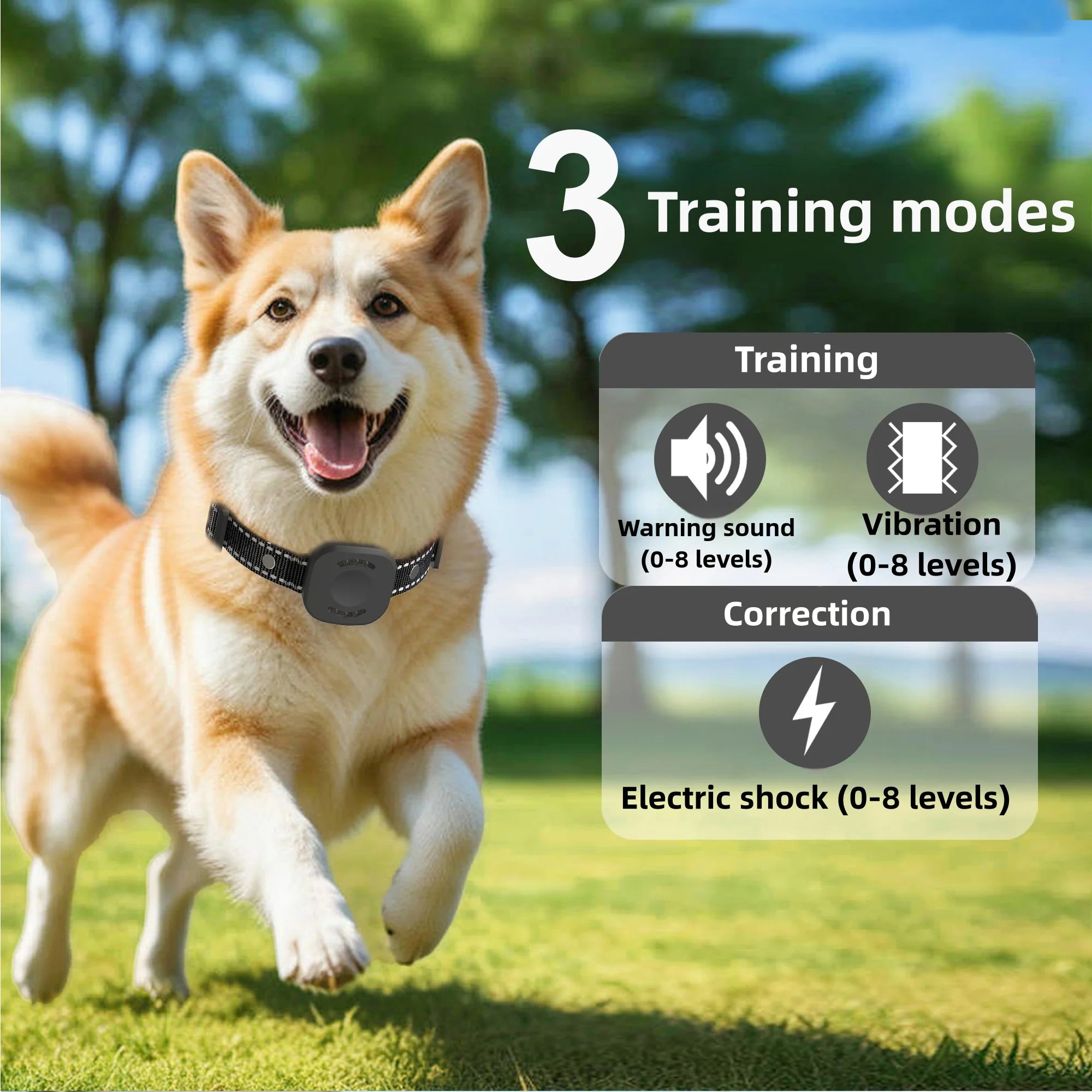 Ultimate 480m Wireless Dog Fence - Waterproof & Rechargeable