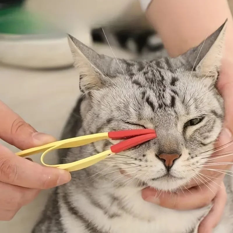 Pet Eye Cleaning Soft Brush - Gentle Care for Cats & Dogs
