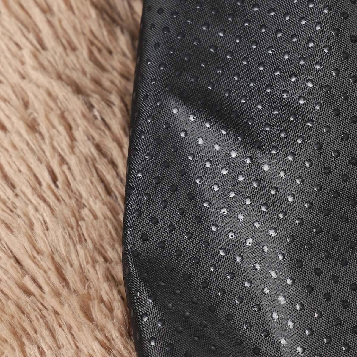 Cozy Paw-Shaped Fluffy Dog Bed