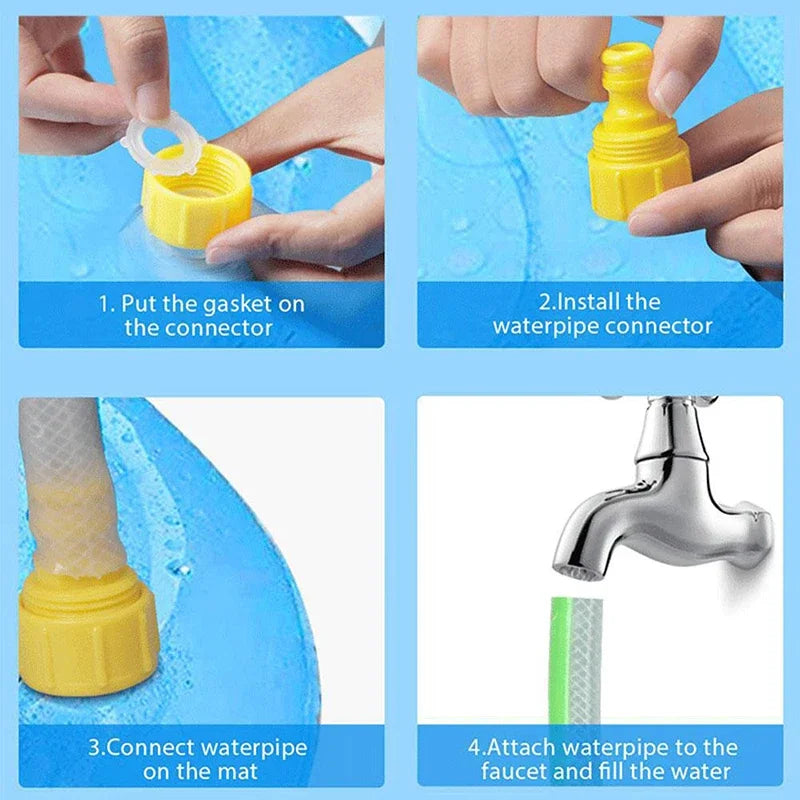Summer Pet Splash Pad: Ultimate Cooling Fun for Dogs