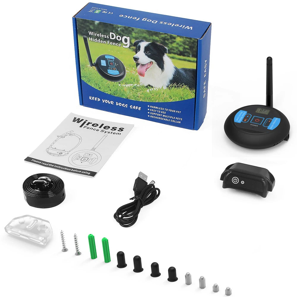 Ultimate 480m Wireless Dog Fence - Waterproof & Rechargeable