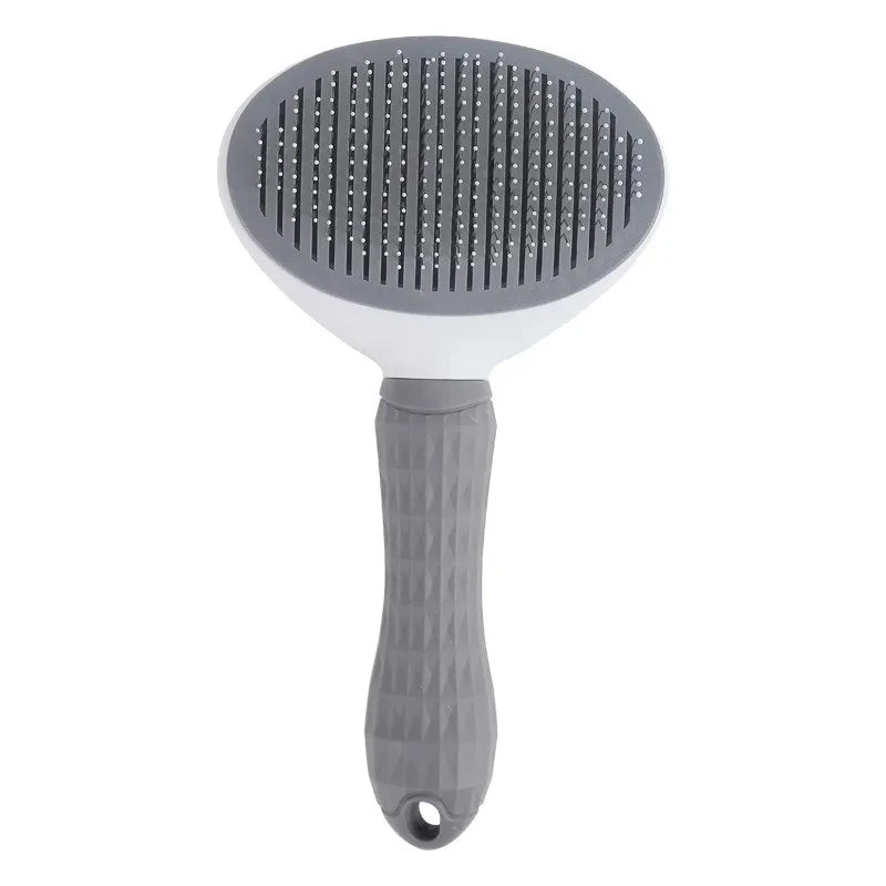 Self-Cleaning Pet Hair Remover Brush for Dogs & Cats