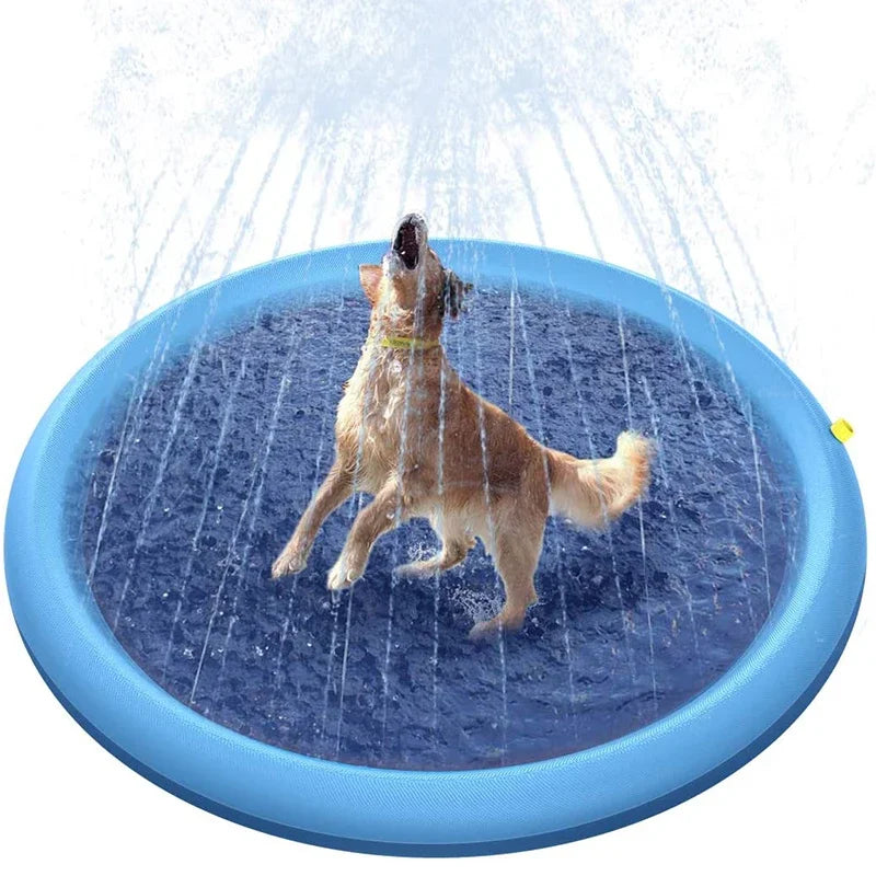 Summer Pet Splash Pad: Ultimate Cooling Fun for Dogs