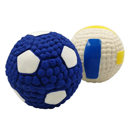 Interactive Squeaky Latex Pet Ball for Dogs