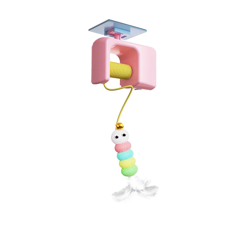 BOOTEELY Electric Cat Teaser Feather Toy