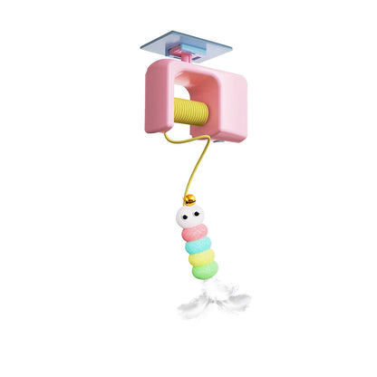 BOOTEELY Electric Cat Teaser Feather Toy